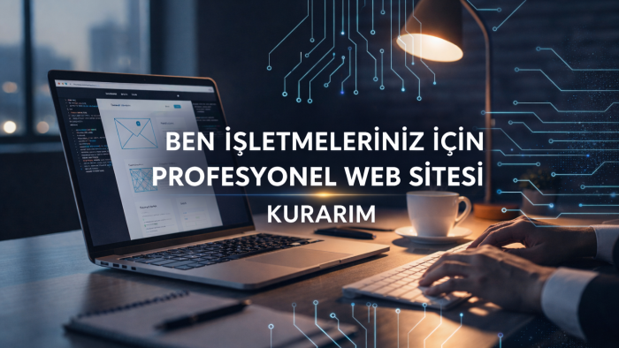 işletmeleriniz için profesyonel web sitesi kurarım
