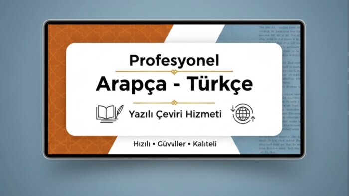 Arapça doküman ve makale çevirilerinizi yaparım