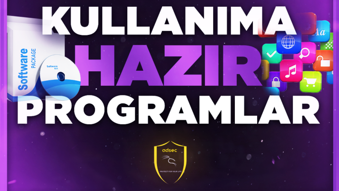 kullanıma hazır masaüstü yazılımlar sunarım