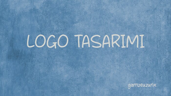 logo tasarımı yapabilirim