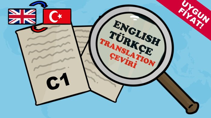 en uygun fiyata kaliteli İngilizce-Türkçe çeviri yapabilirim