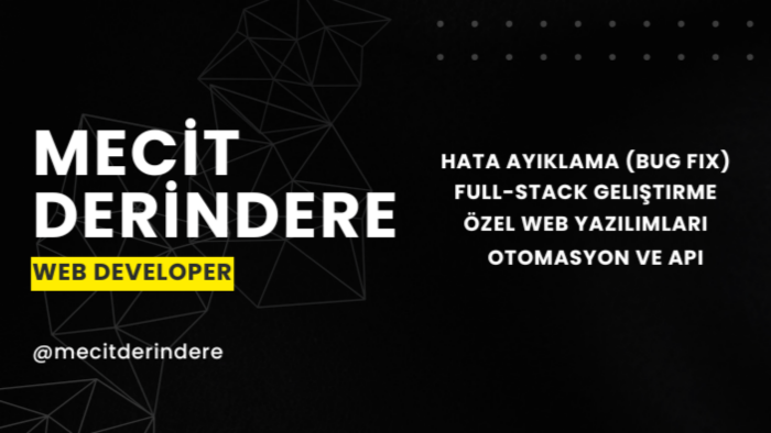 hayalinizdeki web sitesini ve yönetim panelini kodlarım