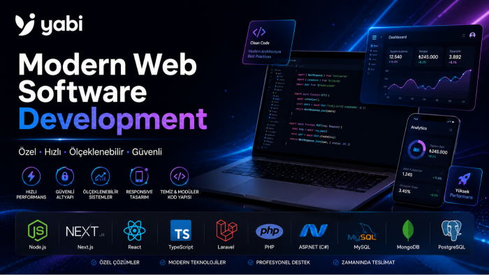 size özel profesyonel web yazılımı geliştirebilirim