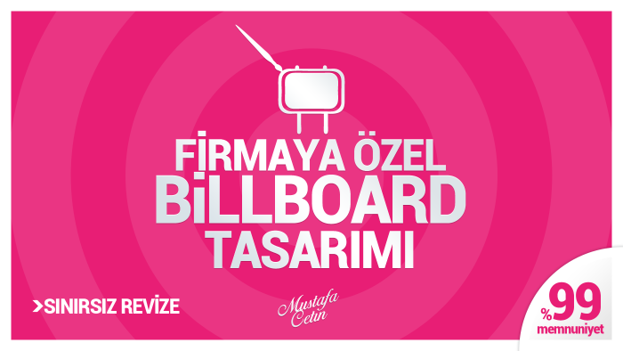 özgün billbord tasarımlarınızı yaparım