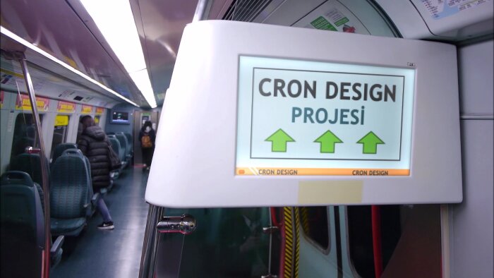 metro istasyonu ve metronun heryerinde markanızı tanıtıyorum