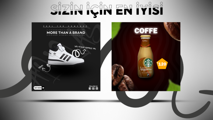 sizin için reklam ve banner tasarımı yapabilirim