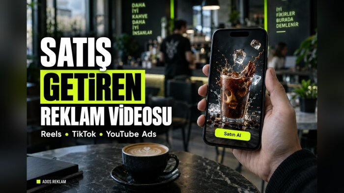 yapay zeka ile satış getiren reklam videonuzu hazırlarım