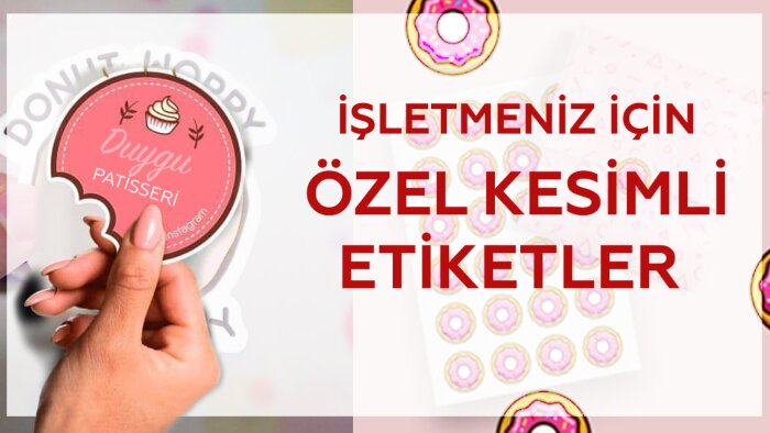 işletmeniz için size özel tasarımlı stickerlar yapabilirim