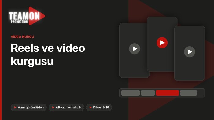 ham videolarınızdan reels ve sosyal medya videosu kurgularım