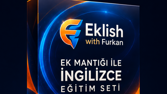 İngilizceyi ek mantığı ile videolu olarak öğretiyorum