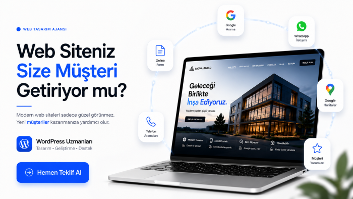 mevcut wordpress web sitenizi profesyonelce yenilerim