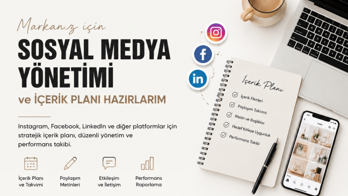 sosyal medya hesabınızın aylık yönetimini yapabilirim