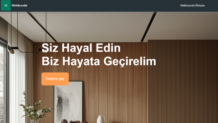 responsive tasarımlı özel web sitesi kodlarım