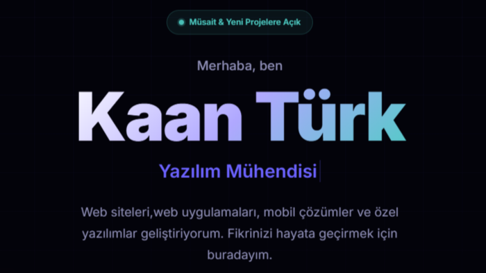 ihtiyacınız olan web sitesini hayata geçiriyorum