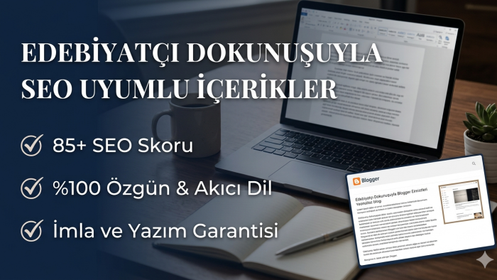 Edebi türde eserler yazarım