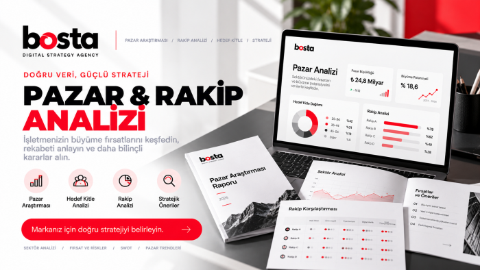 hedef kitle, rakip ve pazar araştırması hazırlıyorum