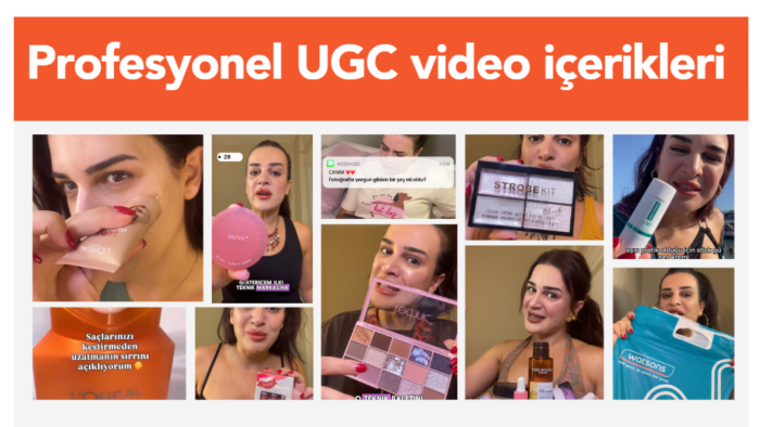 markanız için profesyonel ve özgün ugc videoları hazırlarım