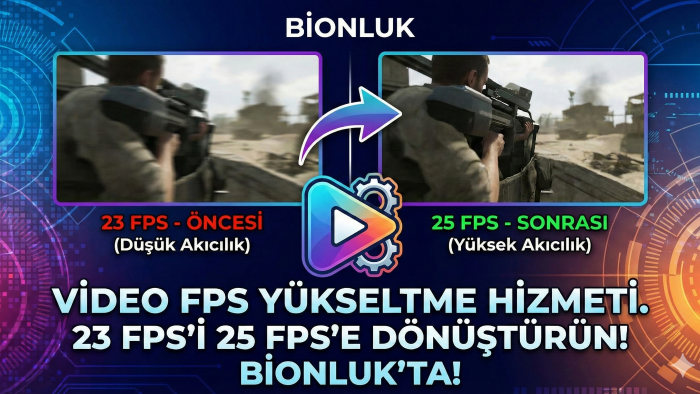 TV yayın standartlarına uygun şekilde film hazırlarım
