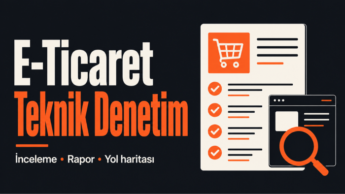 e-ticaret sitenizi denetleyip teknik yol haritası çıkarırım