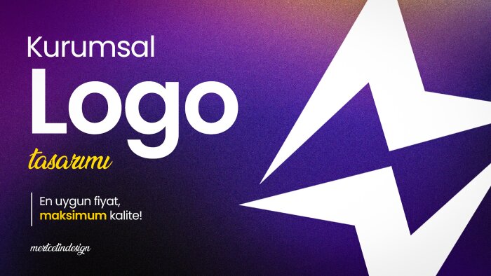 markanıza özel kurumsal logo tasarlayabilirim