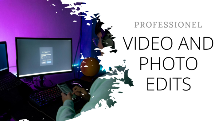 profesyonel olarak video edit yapabilirim