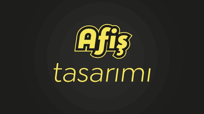 içeriğinizi en iyi yansıtacak afiş tasarımı yaparım