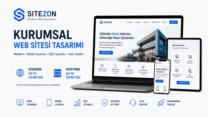 işletmeniz için profesyonel web siteleri geliştiririm