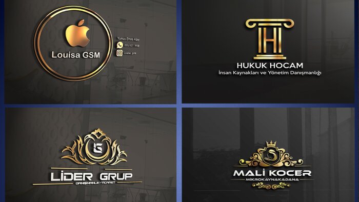 firmanız için logo tasarımları yapabilirim