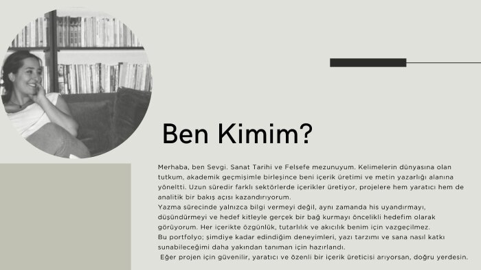etkileyici, özgün ve yaratıcı metinler yazarım