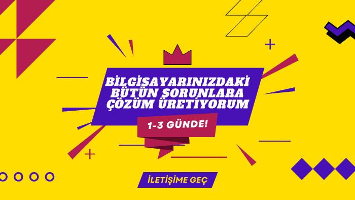 bilgisayarınızın sorunlarını giderebilirim
