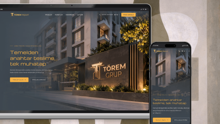 profesyonel şekilde anahtar teslim web sitesi yaparım