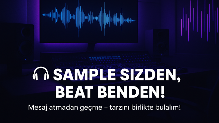 Sampleınıza beat yaparım
