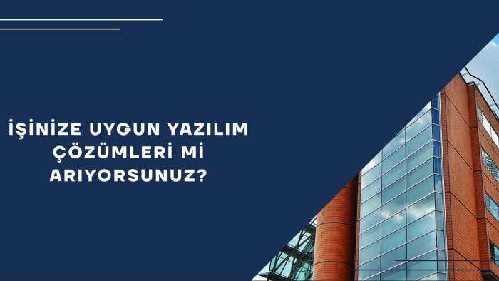  yazılım çözümleri geliştiririm