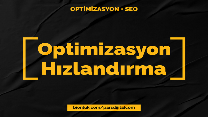 web siteniz için seo ve optimizasyon sağlayabilirim