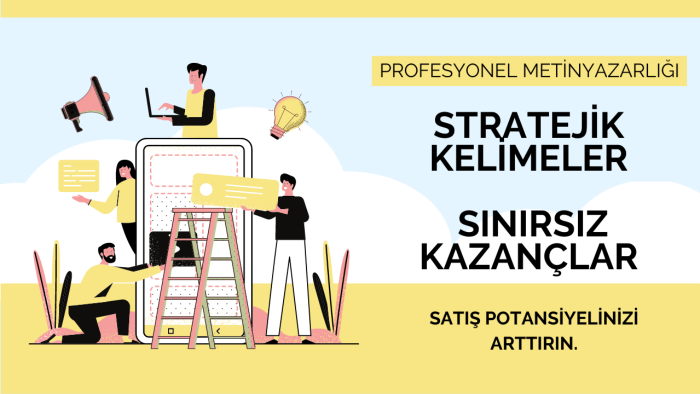 dijital reklamlarınız için stratejik reklam metni yazarım