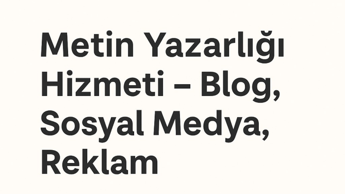 kelimelerle markaları konuşturan metin yazarlığı yaparım