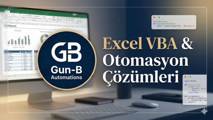 excel ve macro kullanarak işinizi hızlandırırım