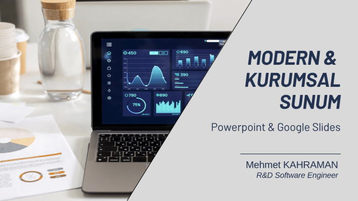 modern ve profesyonel sunum hazırlarım