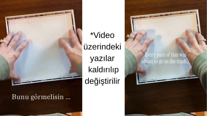 reklam videonuzu editleyebilirim