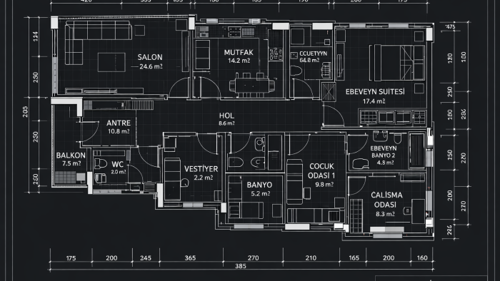 AutoCAD kullanarak mimari ve teknik çizimler hazırlıyorum