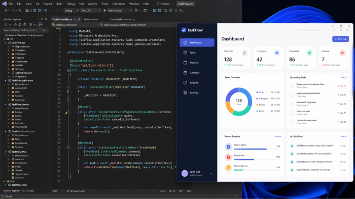 .NET ve C# projelerinizi geliştirir, hata gideririm
