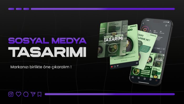 markanız için post veya story tasarımları yaparım