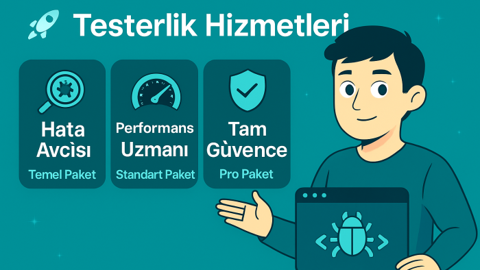 yazılımınızın performansını ve hatalarını raporluyorum