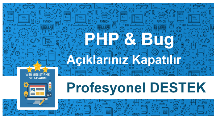 yazılım konusunda destek verebilirim