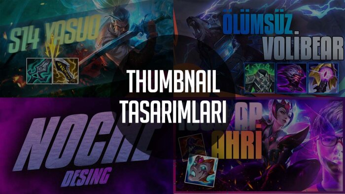 sizin için thumbnail tasarımı hazırlayabilirim