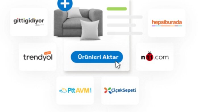 E-ticaret işinizde pazaryerlerine tüm girişinizi yapabilirim