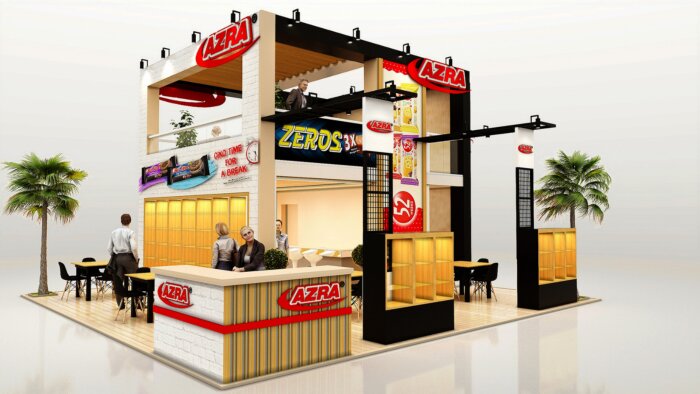 fuar standınızı tasarlarım ve üretim ölçüsü verebilirim