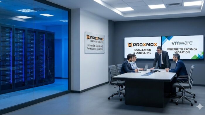 proxmox sanallaştırma alanında profesyonel destek veriyorum