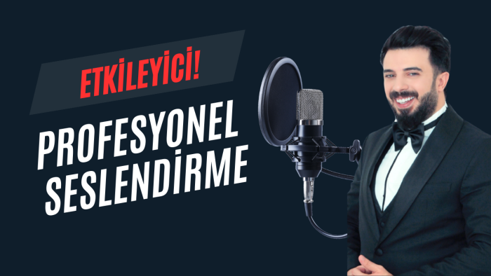 profesyonel seslendirme hizmeti veririm