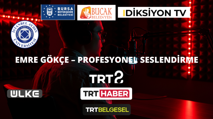 profesyonel ve kaliteli seslendirme yaparım